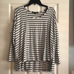 Striped long sleeve shirt